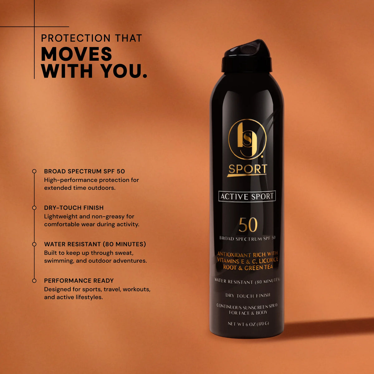 ‭BGS Active Sport Sunscreen Spray SPF 50